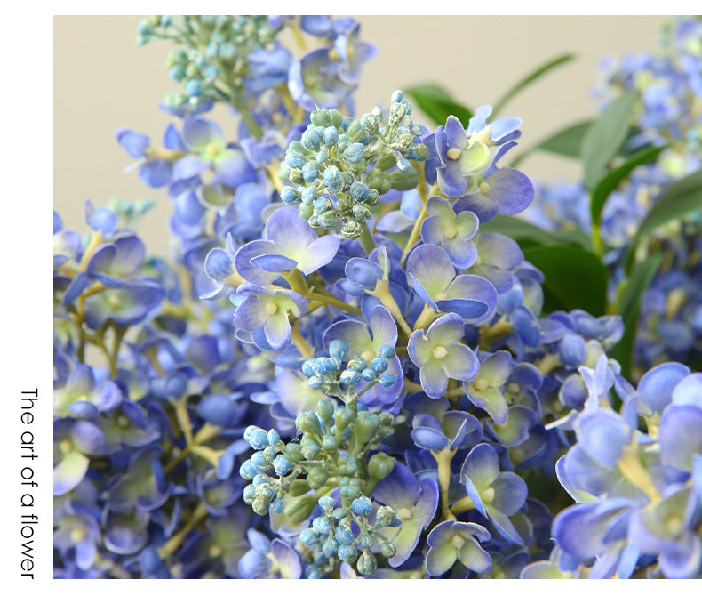 Artificial Flower Realistic Touch Moisturizing Lilac New Style Pastoral Fake Flower