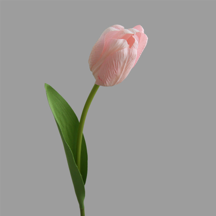 Artificial Flower Single Stem Realistic Tulip Home Decor  Artificial Flower Arrangement