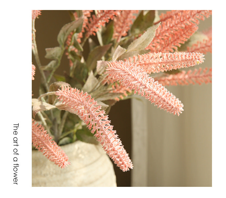 Artificial Floral Arrangement 6-Headed Dog Tail Grass Room Decoration