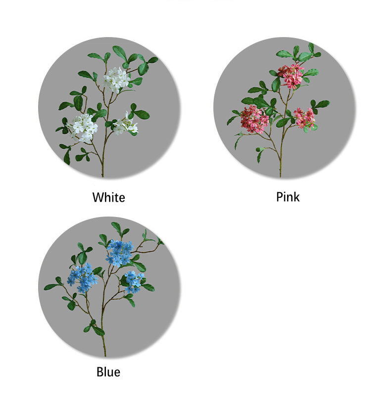 Artificial Flower Blue Mist Flower Home Decoration Photography Prop Fake Flower