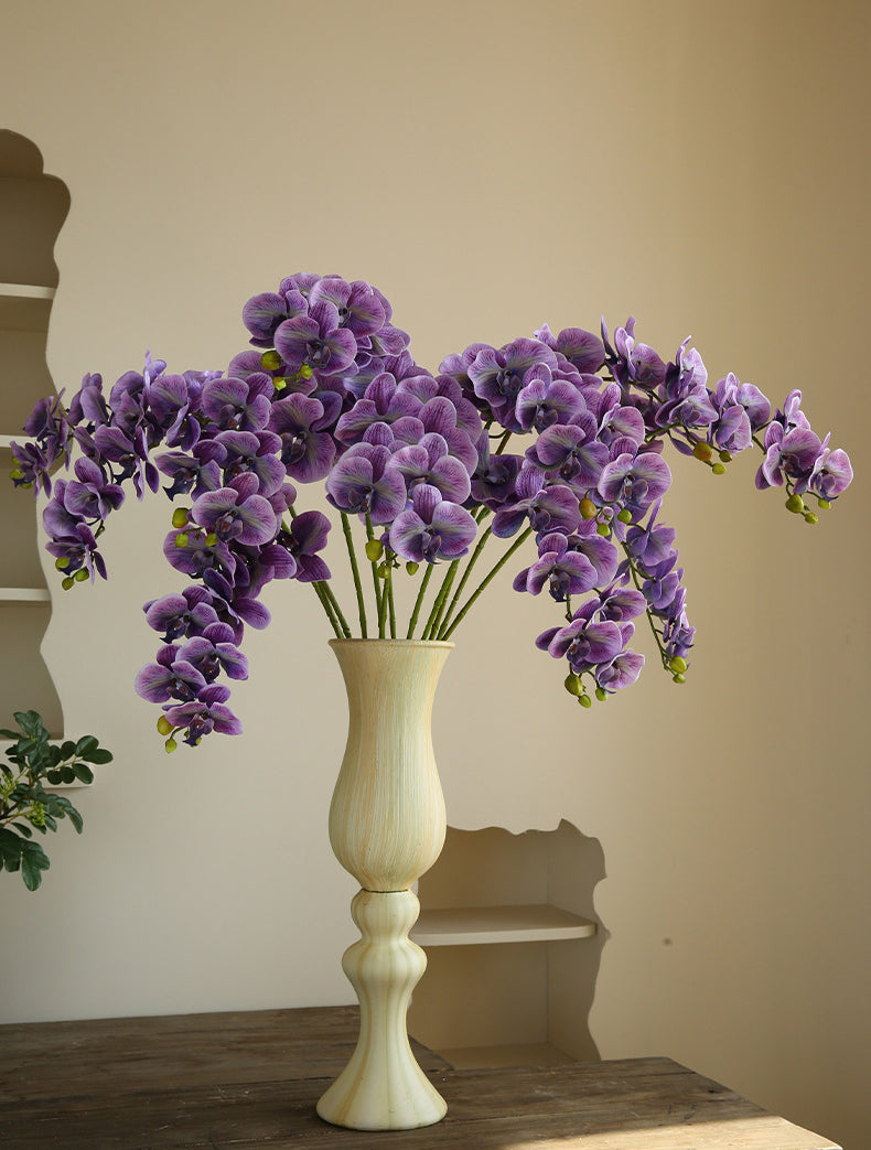 Artificial Flower 9-Head Phalaenopsis  Home Decoration Wedding Scenery Display  3D Printing