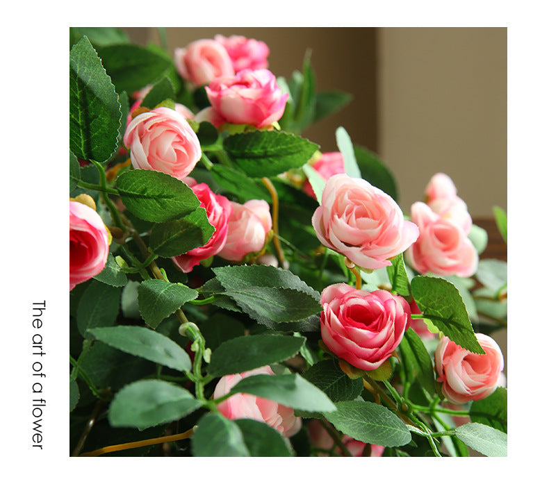 Artificial Flowers Floral Fake Flowers Scene Arrangement Rose Flower Rose