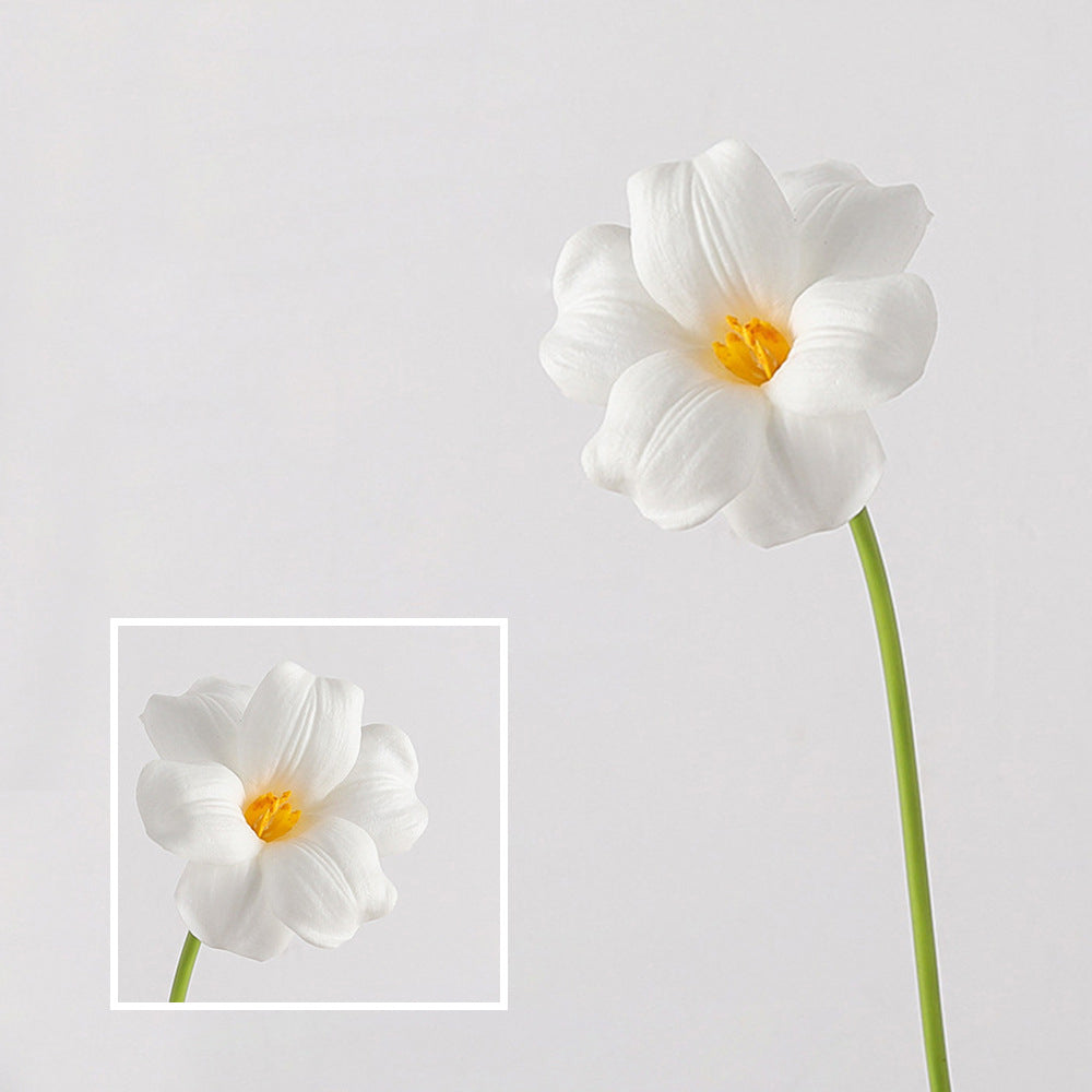 PU Leafless Open Tulip Artificial Flower