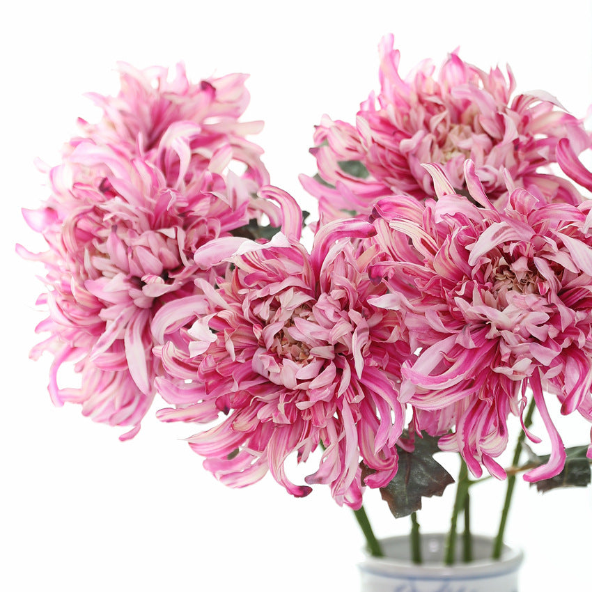 Artificial Chrysanthemum 3D Printed Flower Peony Chrysanthemum Fake Flower