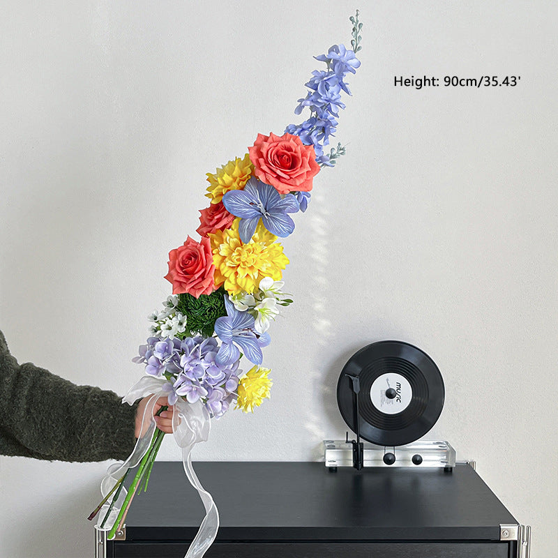 Wedding Ornamental Flower One Meter Bouquet Bridal Bouquet Fake/Artificial Flower