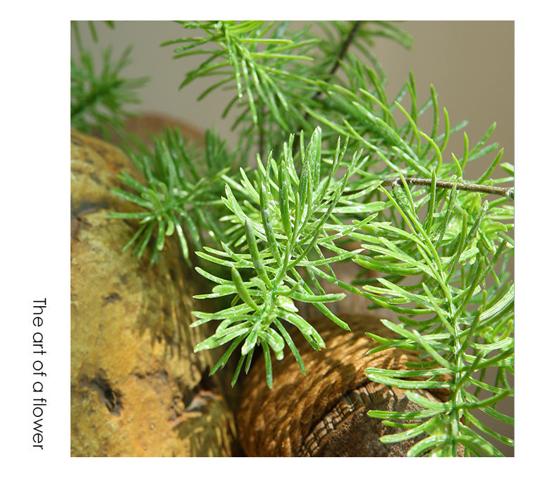 Artificial Flower Single Branch Thujus Arborvitae Artificial Green Plant Artificial Leaves