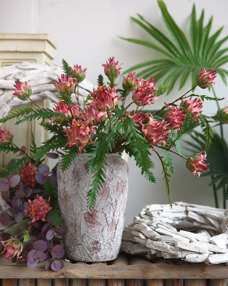 American Style 2-Head Imperial Flower Artificial Flower Fake Flower