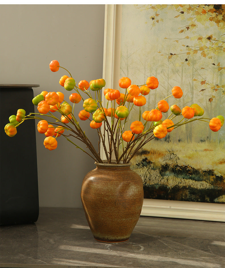 6 small pumpkins 12pcs - 29in