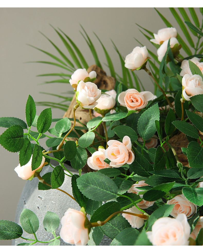 Artificial Flowers Floral Fake Flowers Scene Arrangement Rose Flower Rose