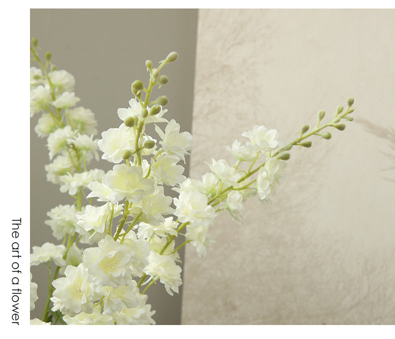 New Simulation Spring Color Delphinium Home Decoration Fake Flower