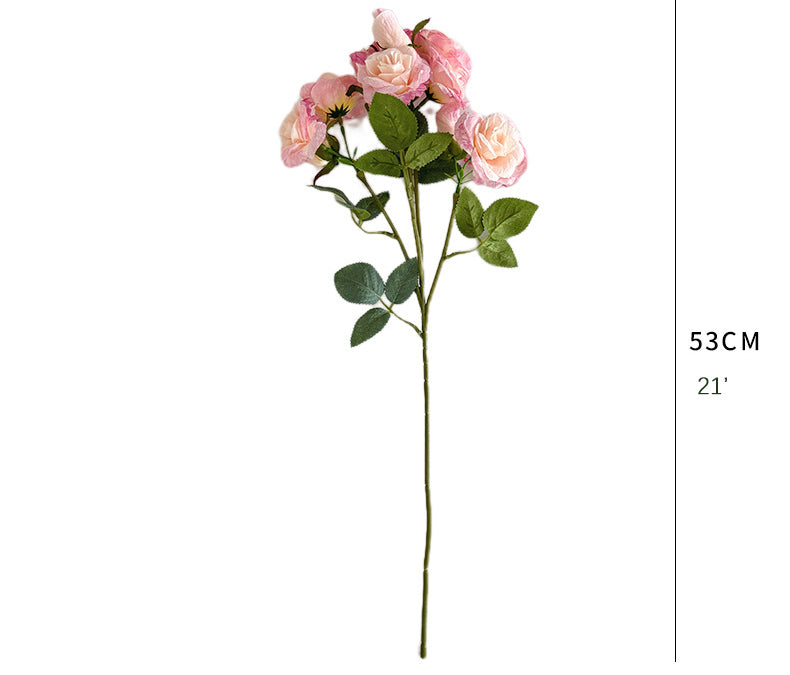 12 Heads Aisha Rose Artificial Flowers Rose Flowers Fake Flowers