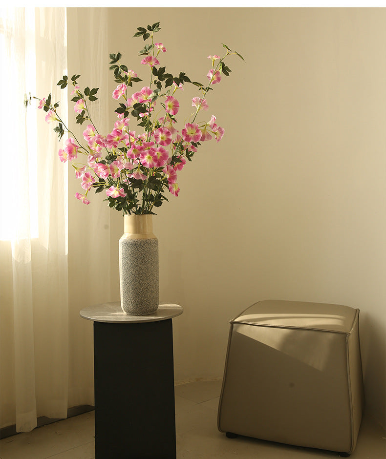 Artificial Flower Realistic Touch Moisturizing Morning Glory