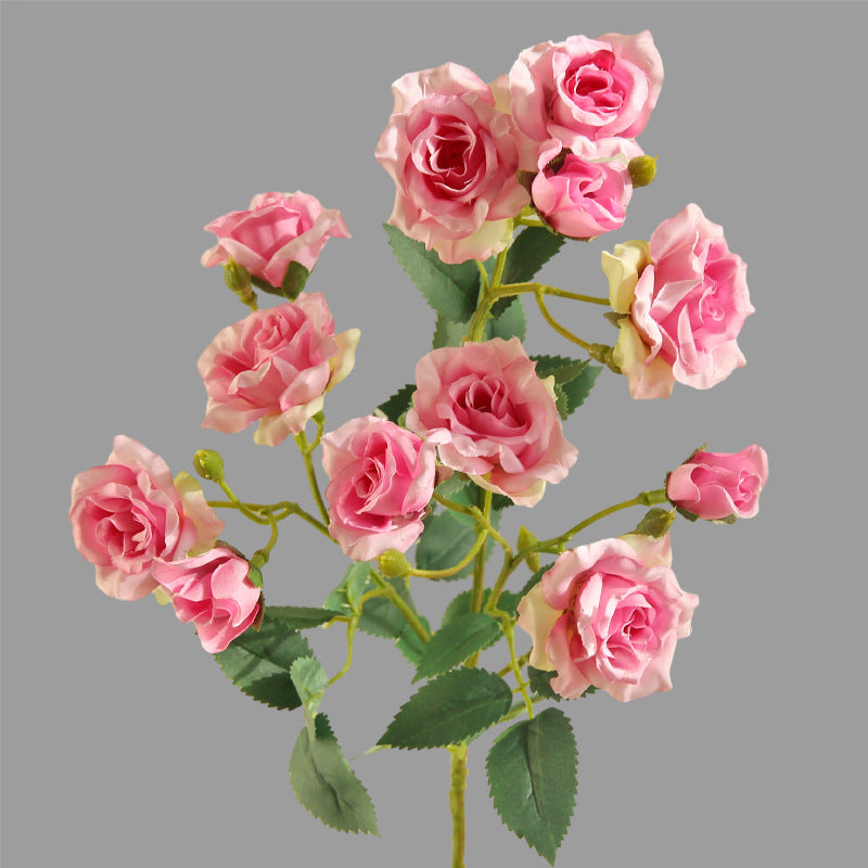 Artificial Rose Flower Arrangement Bouquet Bubble Rose