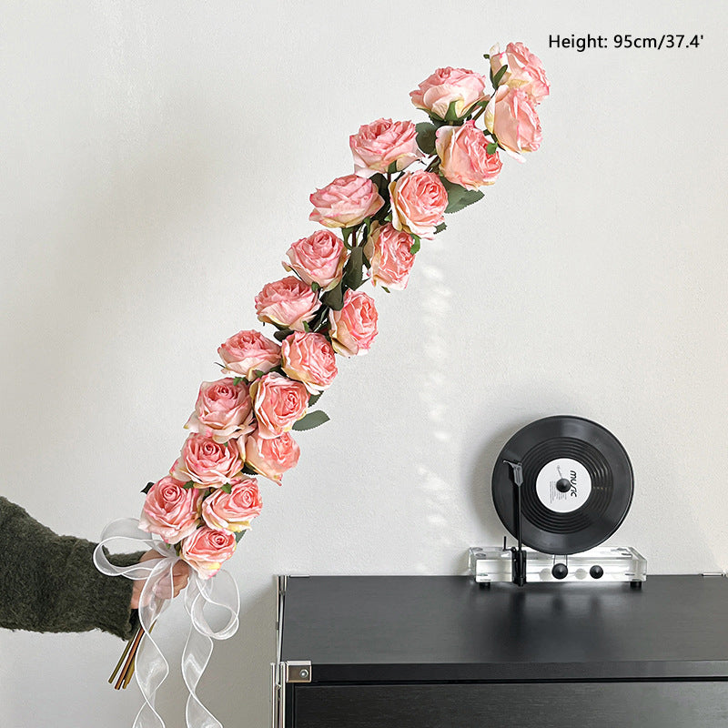 Wedding Ornamental Flower One Meter Bouquet Bridal Bouquet Fake/Artificial Flower