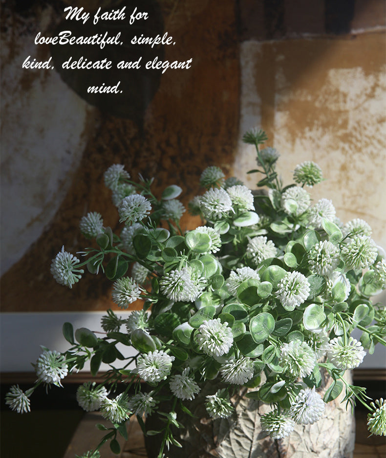 Five-Pronged Fireball Flower Artificial Flower Fake Flower