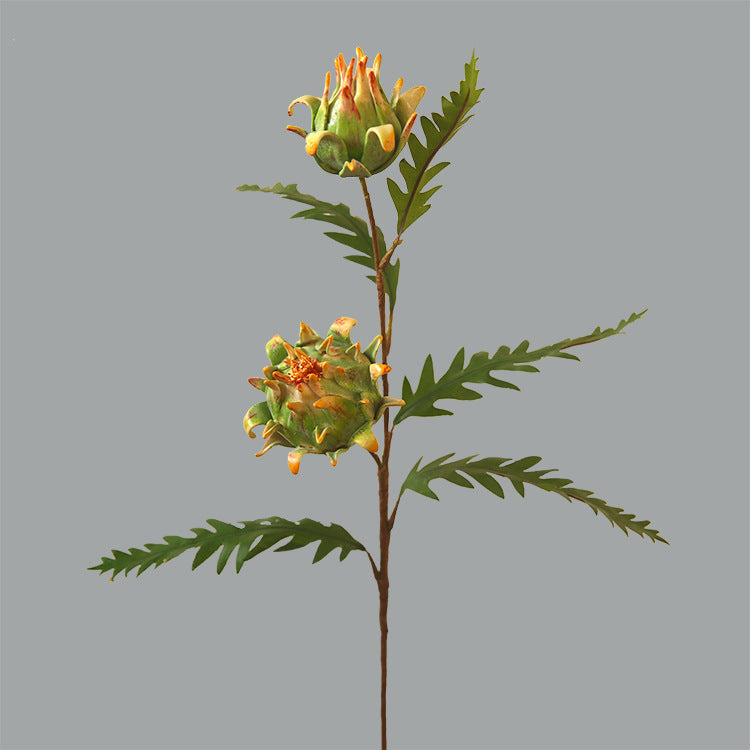 American Style 2-Head Imperial Flower Artificial Flower Fake Flower