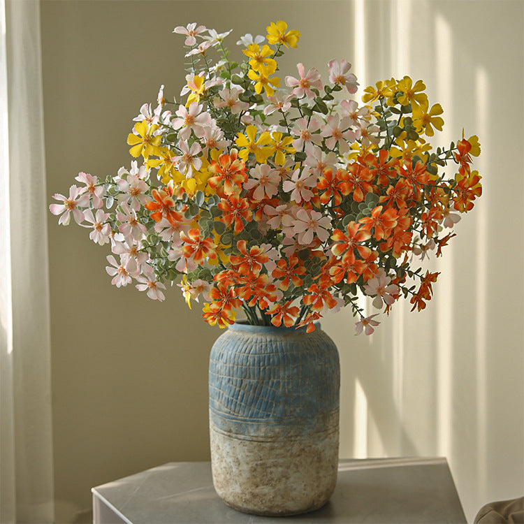 Artificial Flowers Small Wildflowers Home Decoration  Flower Arrangement