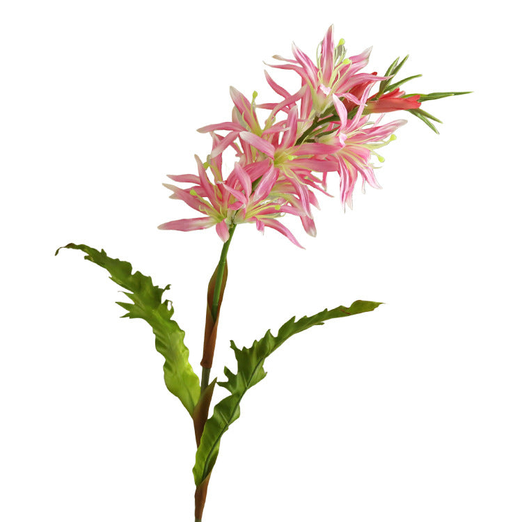 Artificial Flower Single Branch Purple Plum Blossom Indoor Decoration