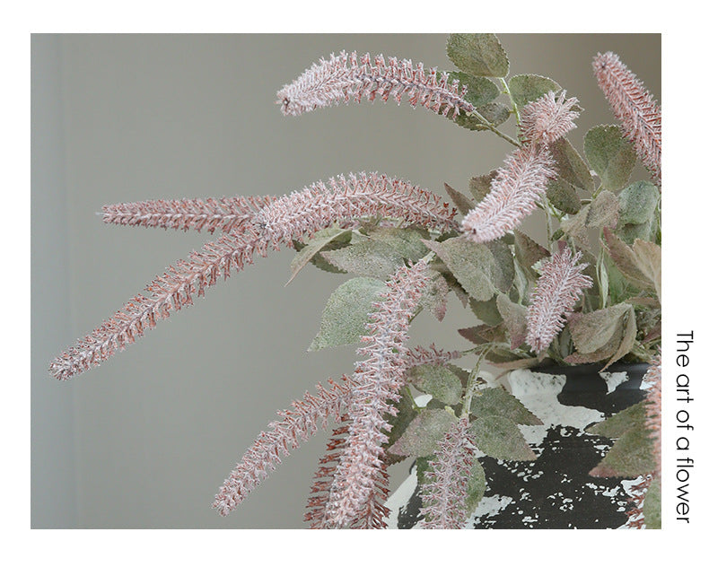 Artificial Floral Arrangement 6-Headed Dog Tail Grass Room Decoration