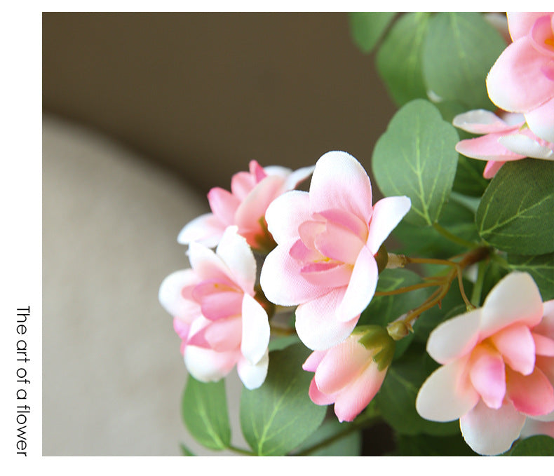 Multi-Head Small Rose Artificial Flower Fake Flower Arrangement