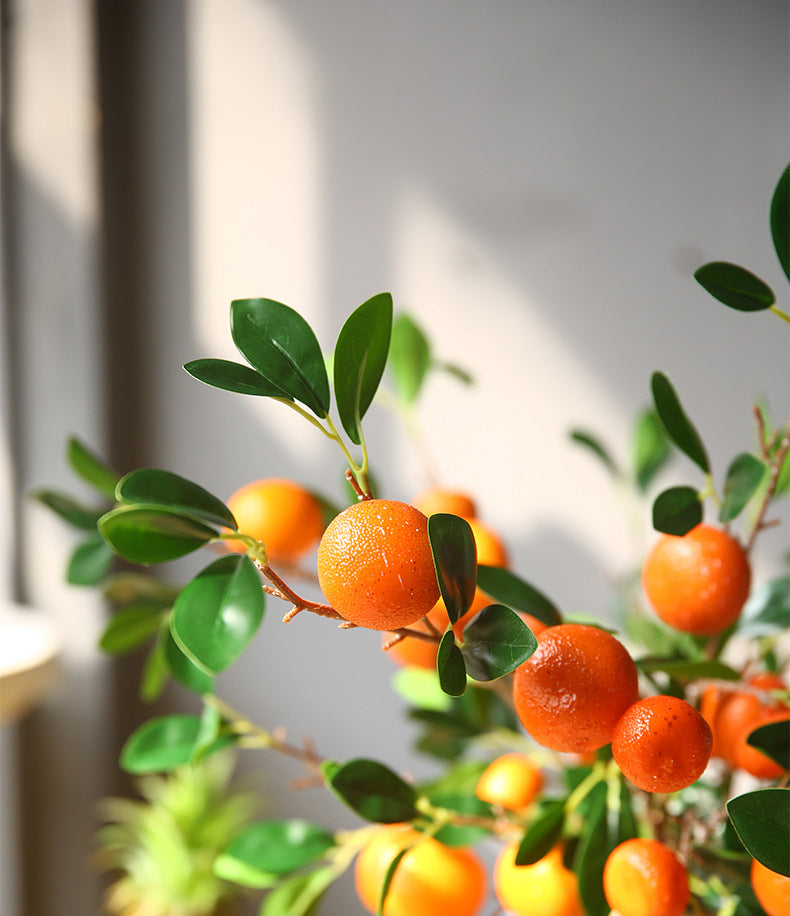 Artificial Kumquat orange fruit
