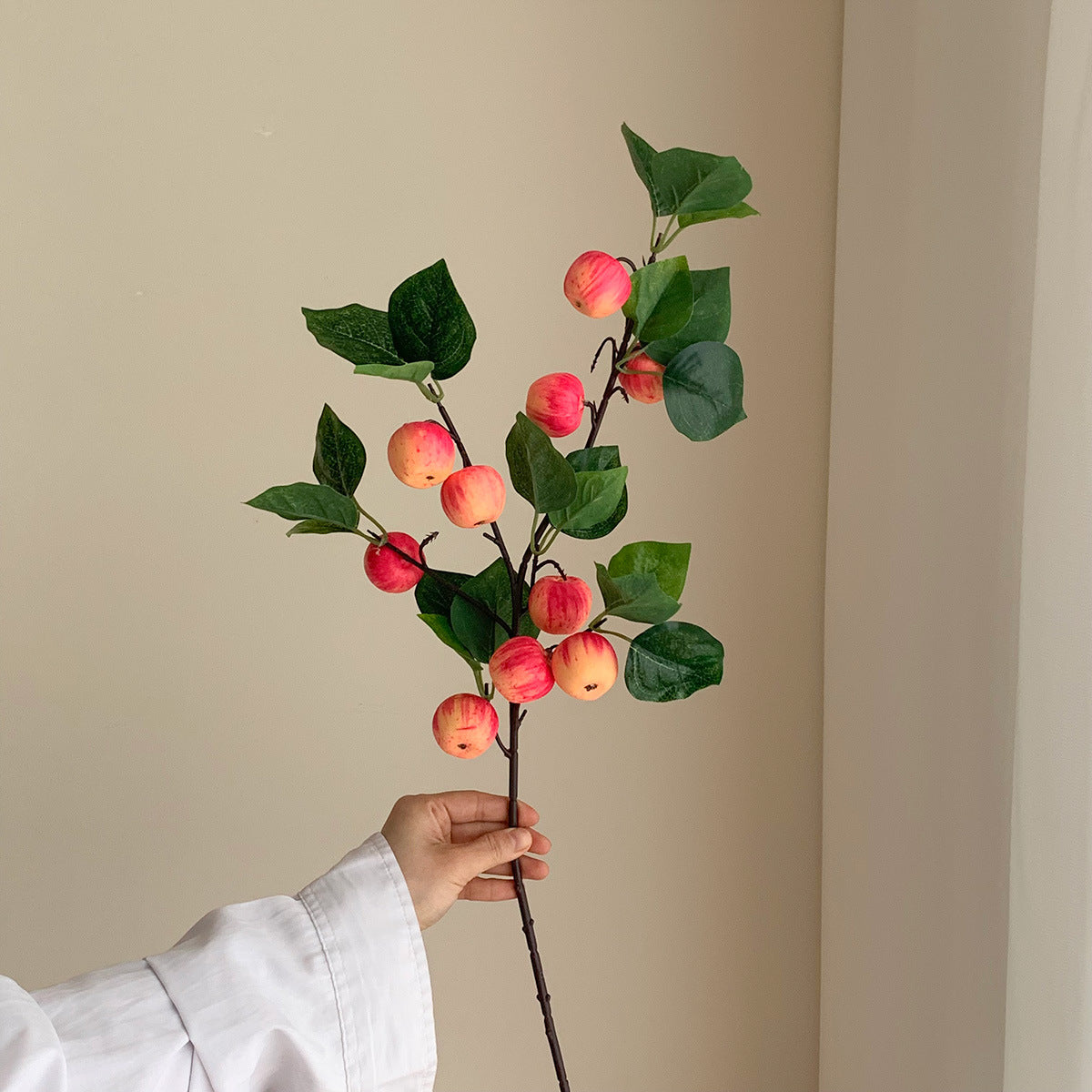 Artificial Apple Branch Artificial Frosty Apple Tree Branch Fruit