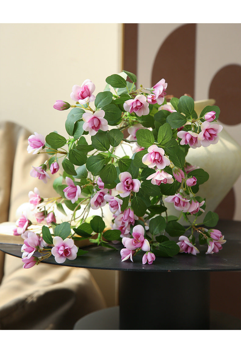 Multi-Head Small Rose Artificial Flower Fake Flower Arrangement