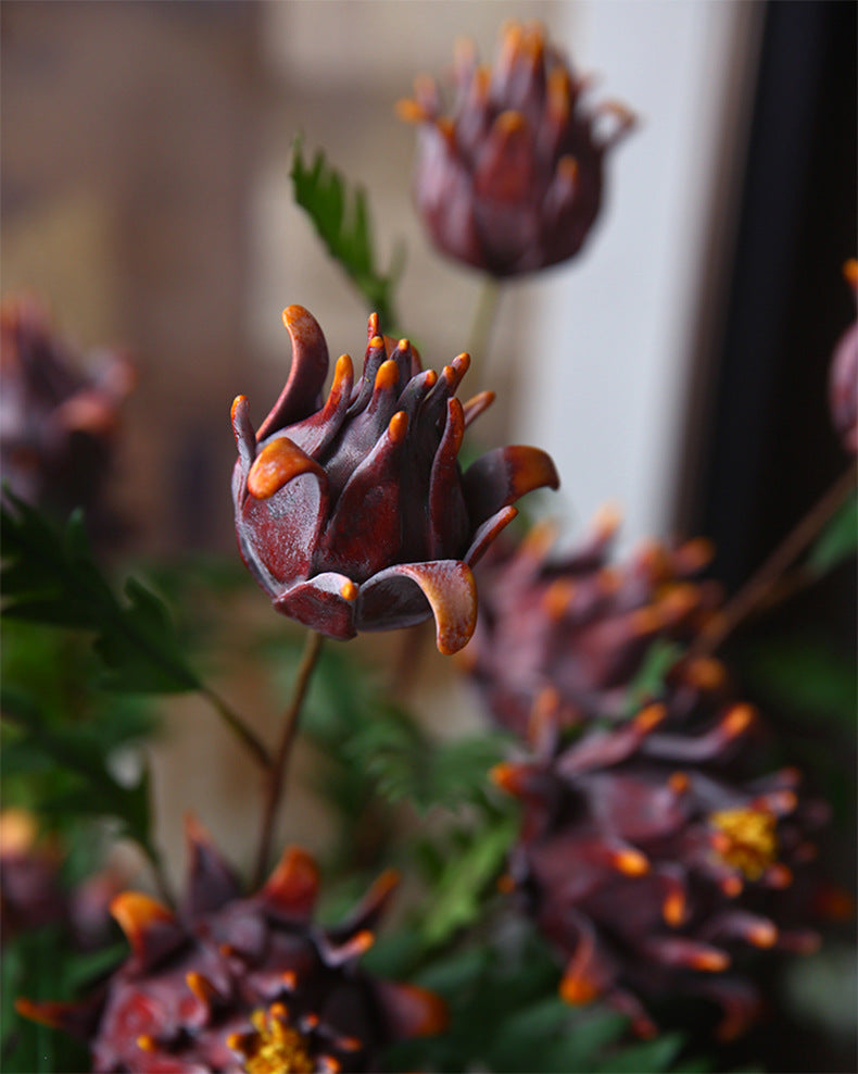 American Style 2-Head Imperial Flower Artificial Flower Fake Flower