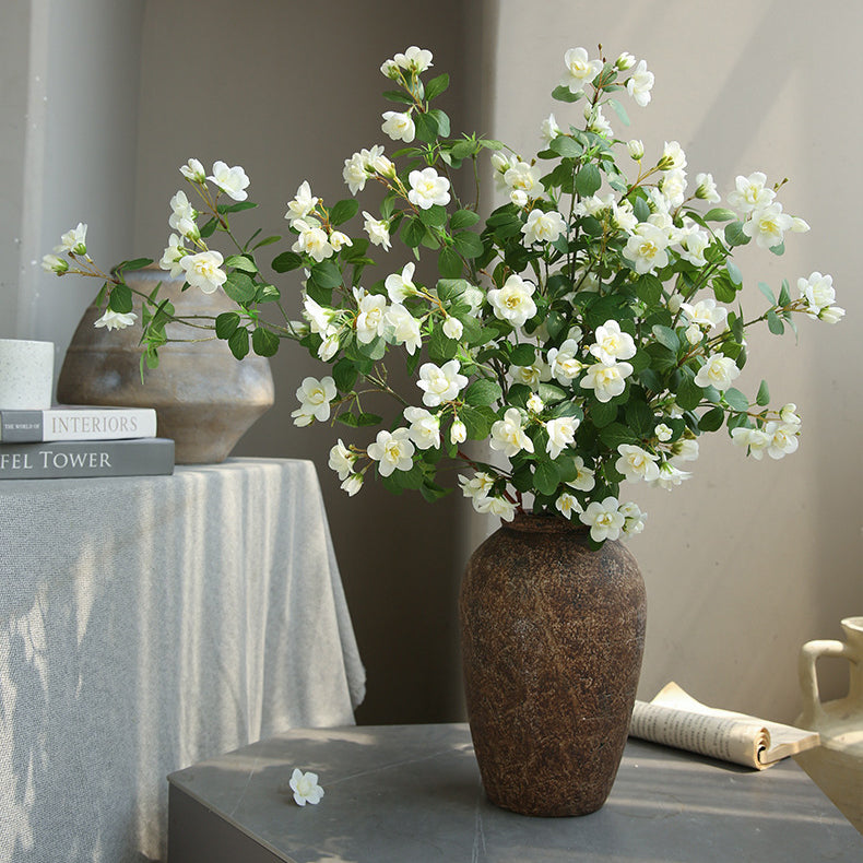 Multi-Head Small Rose Artificial Flower Fake Flower Arrangement