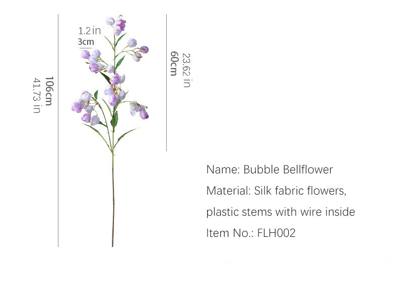 Bubble Bellflower 12pcs - 41.73in