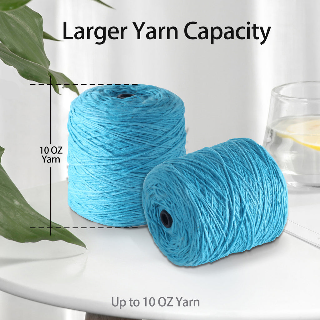 Electric yarn winder, yarn ball organizer, USB interface