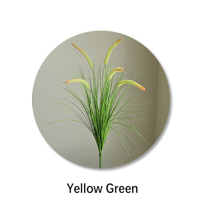 5-Headed Dog Tail Grass Bundle 12pcs - 33.5in