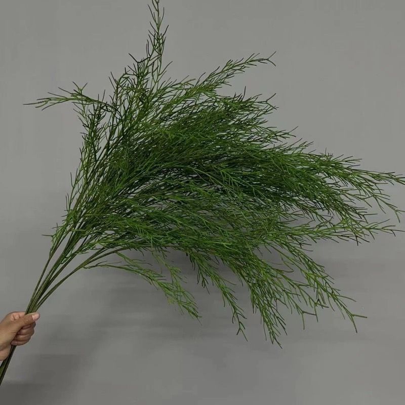 Forest Style Artificial Flowers Artificial Green Plants Alisma Dragon Beard Grass
