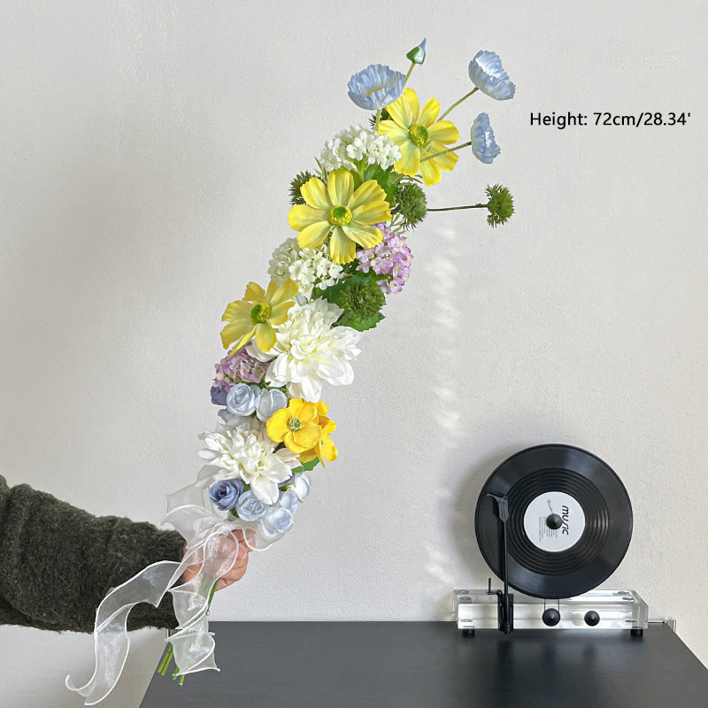 Wedding Ornamental Flower One Meter Bouquet Bridal Bouquet Fake/Artificial Flower