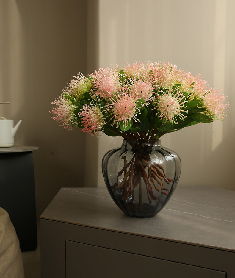 New Artificial Flower Needle Cushion Flower Home Indoor Fake Flower