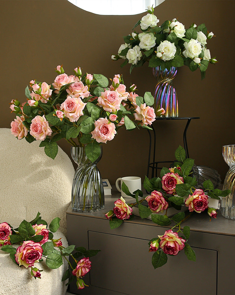 Artificial Flower Fragrant Rose Home Decoration Fake Flower