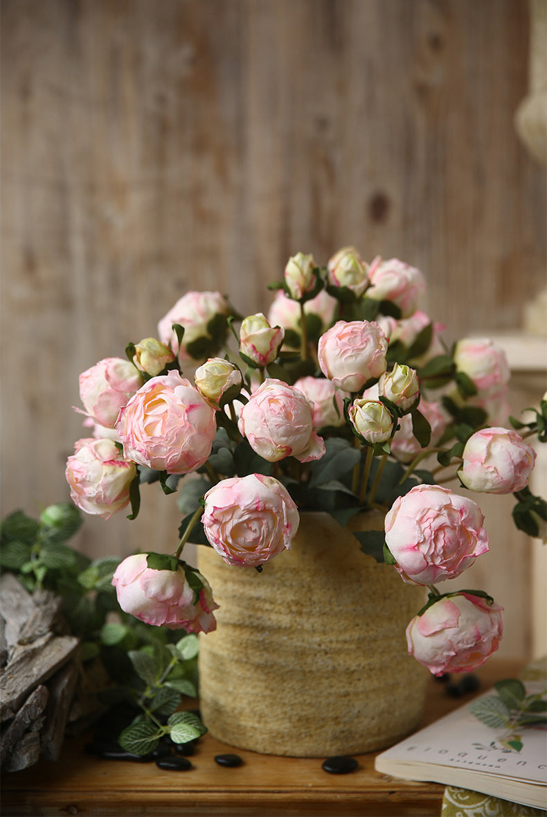 Handwritten Peony Bud Artificial Flower Fake Flower