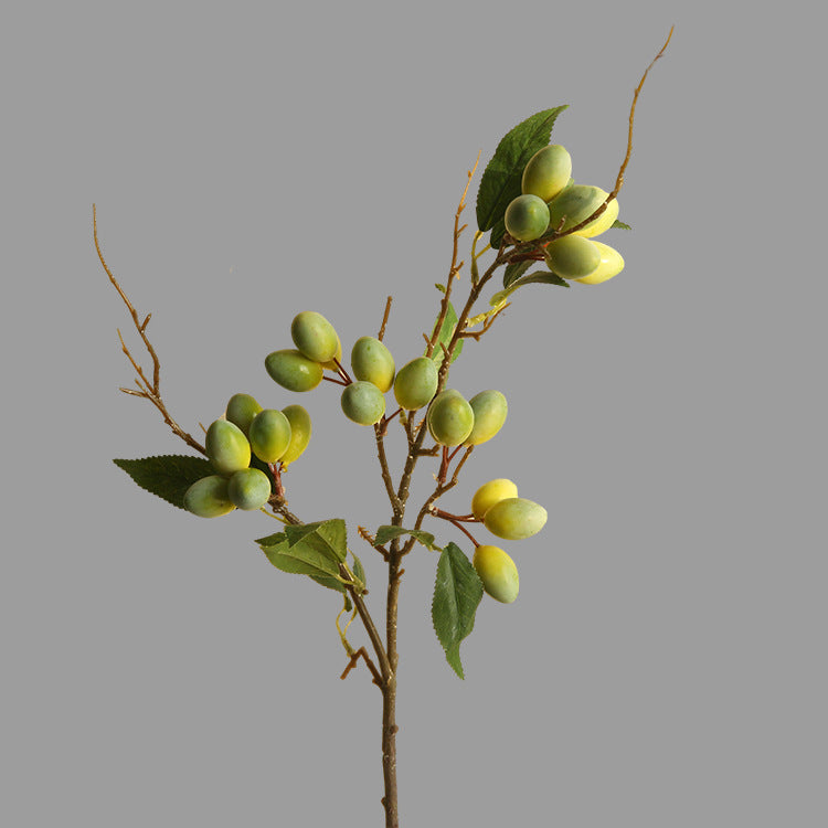 Artificial Flower Olive Fruit