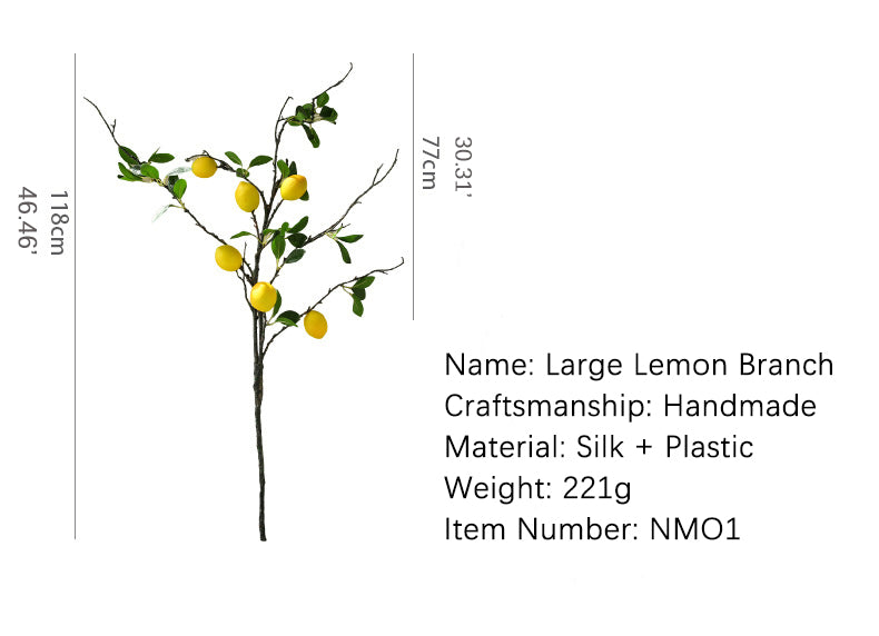 Simulated Large Branch Lemon