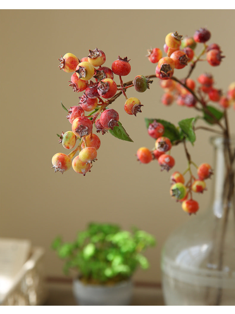 Artificial Blueberry Fruit  Room Decoration Photography Props Artificial Flower