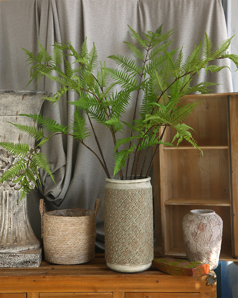 Fern Leaf Artificial Green Plant Flower Arrangement Accessory Persian Leaf