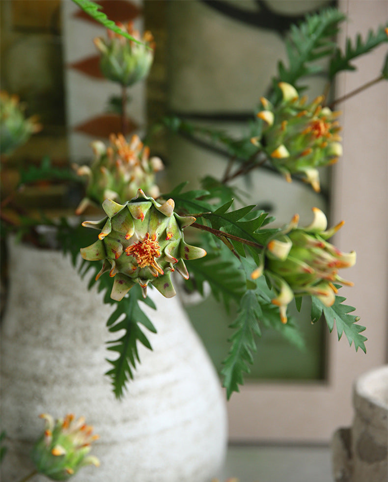 American Style 2-Head Imperial Flower Artificial Flower Fake Flower