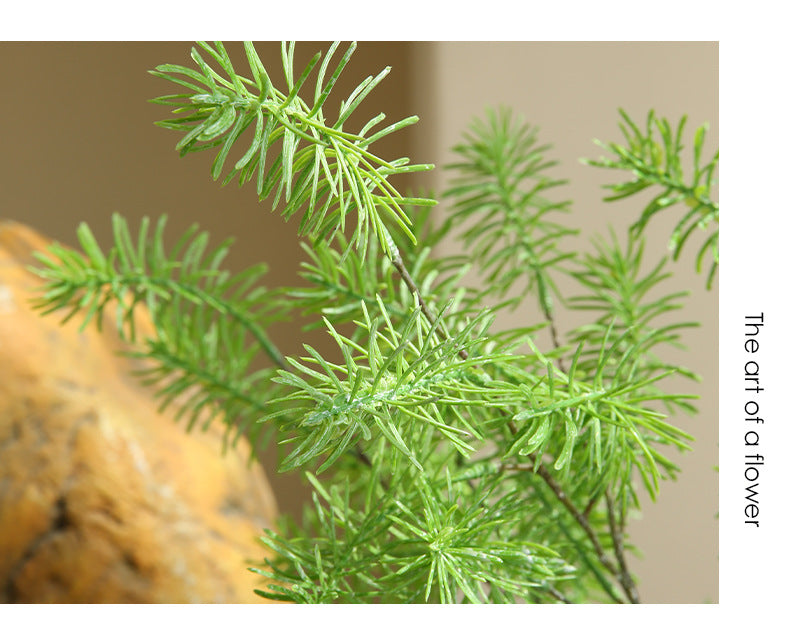 Artificial Flower Single Branch Thujus Arborvitae Artificial Green Plant Artificial Leaves