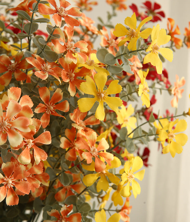 Artificial Flowers Small Wildflowers Home Decoration  Flower Arrangement
