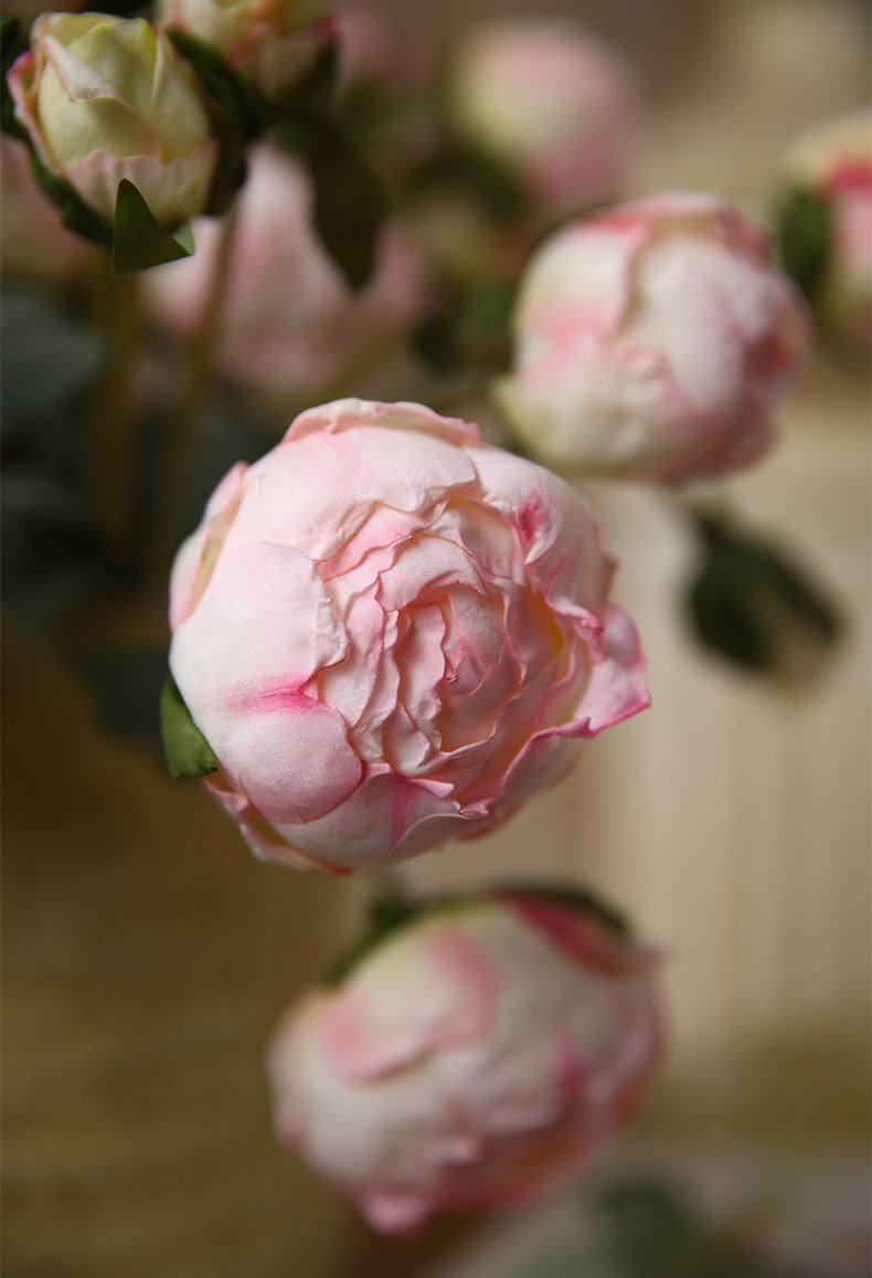 Handwritten Peony Bud Artificial Flower Fake Flower