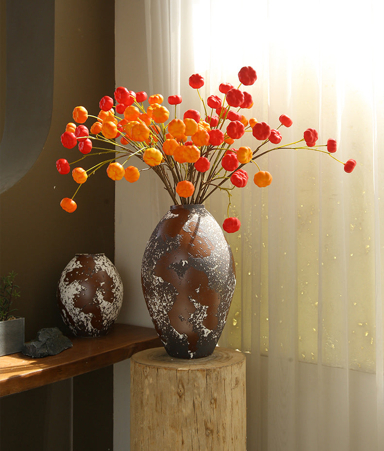 6 small pumpkins 12pcs - 29in