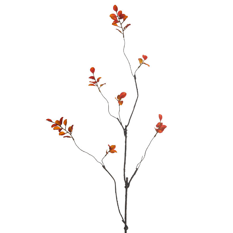 Red Maple Leaf  Artificial Flower  Autumn Artificial Maple Leaf  Artificial Green Plant
