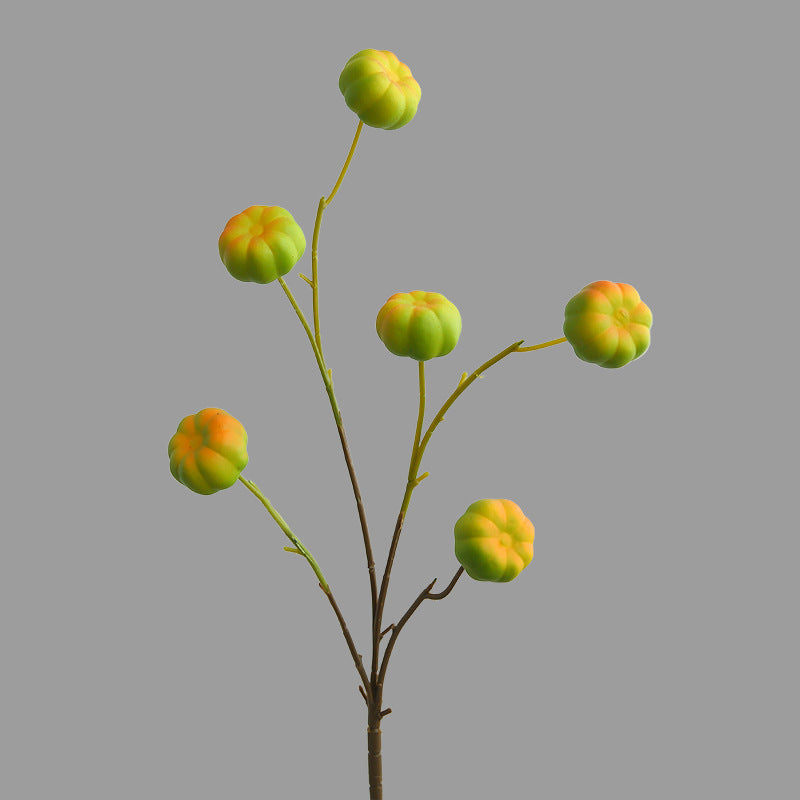 6 small pumpkins 12pcs - 29in