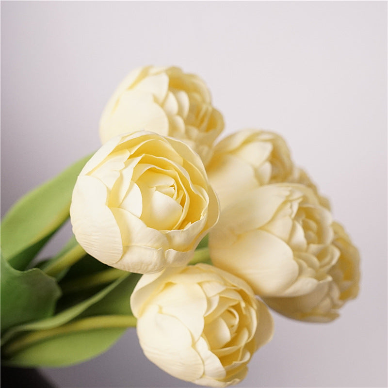 Light Luxury Artificial Camellia Tulip