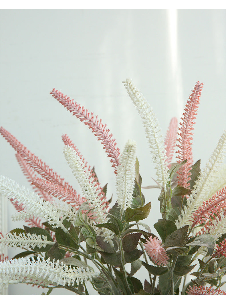 Artificial Floral Arrangement 6-Headed Dog Tail Grass Room Decoration